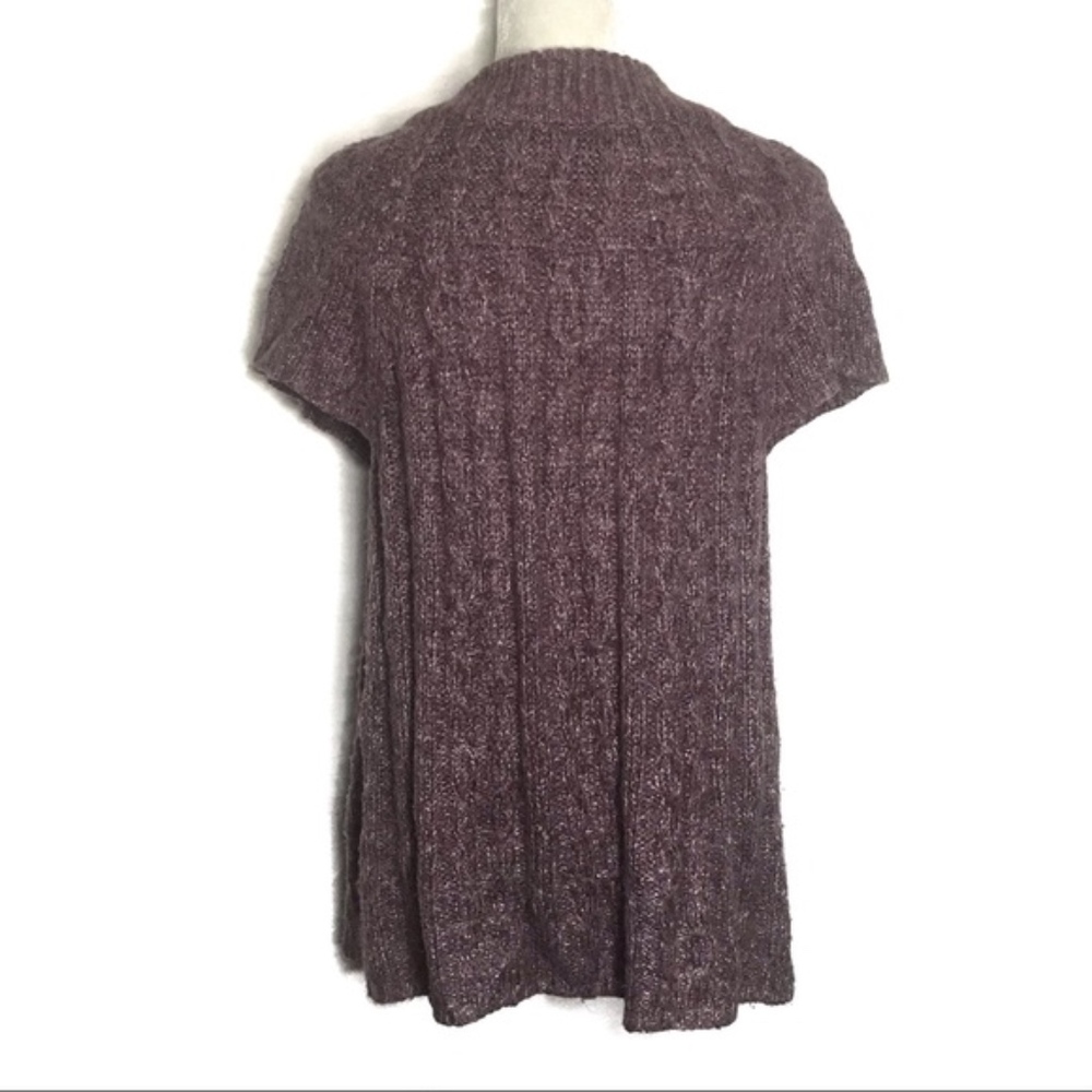 💎 Sonoma chunky cable knit short sleeve cardigan - Picture 7 of 8